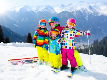 wintersport met kinderen