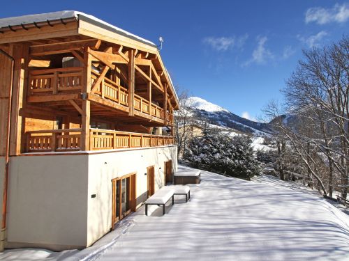 Chalet Nuance de Bleu met privé-sauna en buiten-whirlpool - 8-10 personen in Alpe d'Huez - Alpe d'Huez - Le Grand Domaine, Frankrijk foto 6302029
