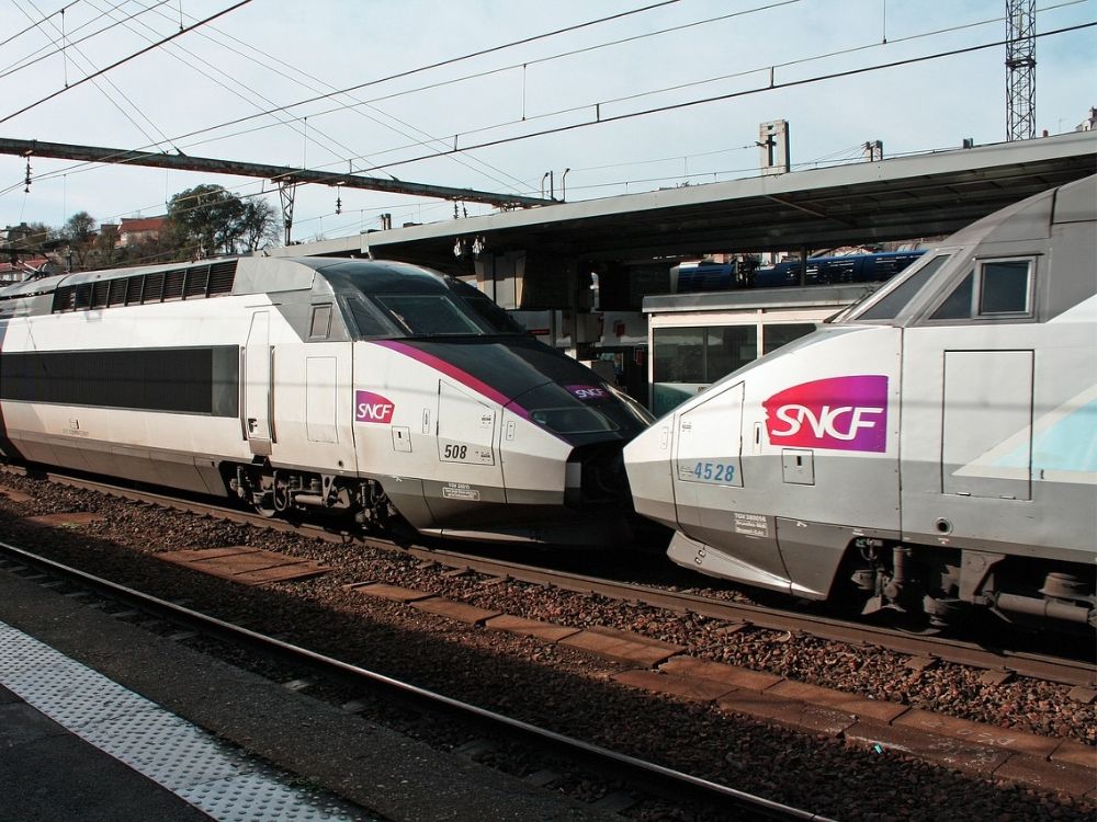 TGV Frankrijk trein wintersport